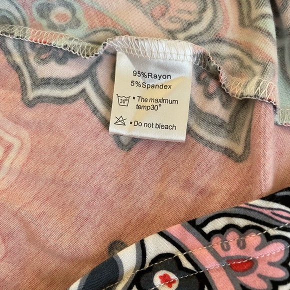 Korsis brand fun multicolor dress size L - Picture 5 of 9